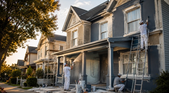 Learn why affordable house painting is an important part of preventative home maintenance and how timely repainting can help avoid costly repairs.